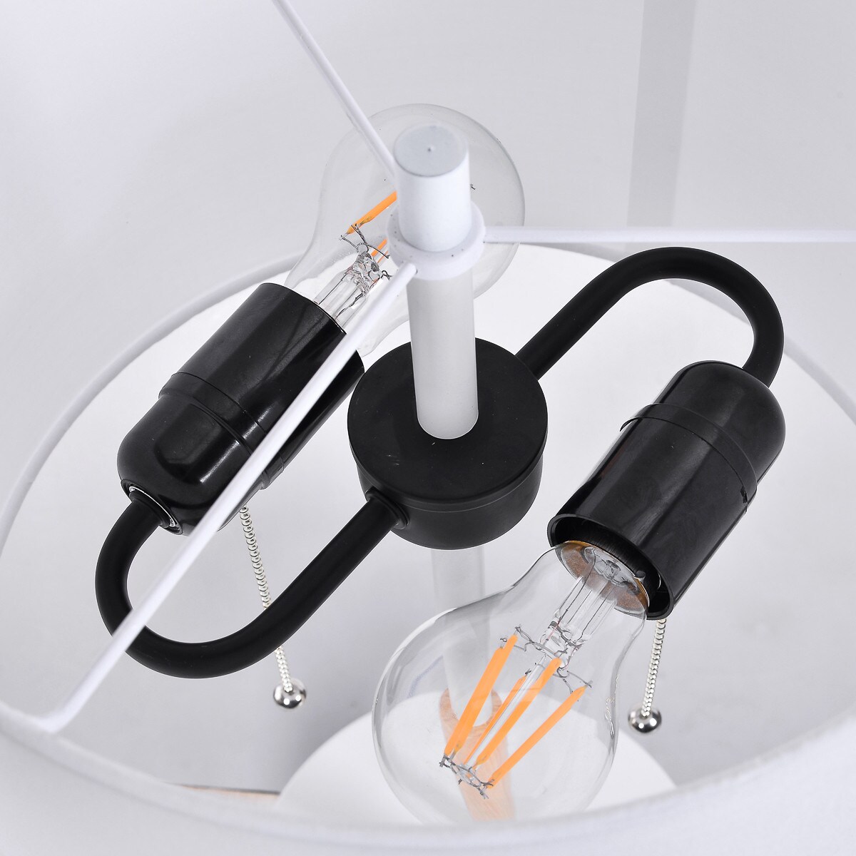 Lampa stojąca Light Prestige Fogo biały 2 x E27 1 szt.