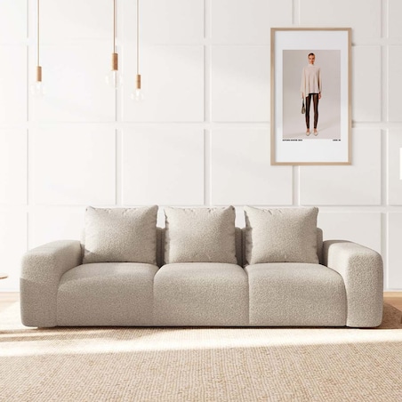 Monce Sofa 3 osobowa beżowa