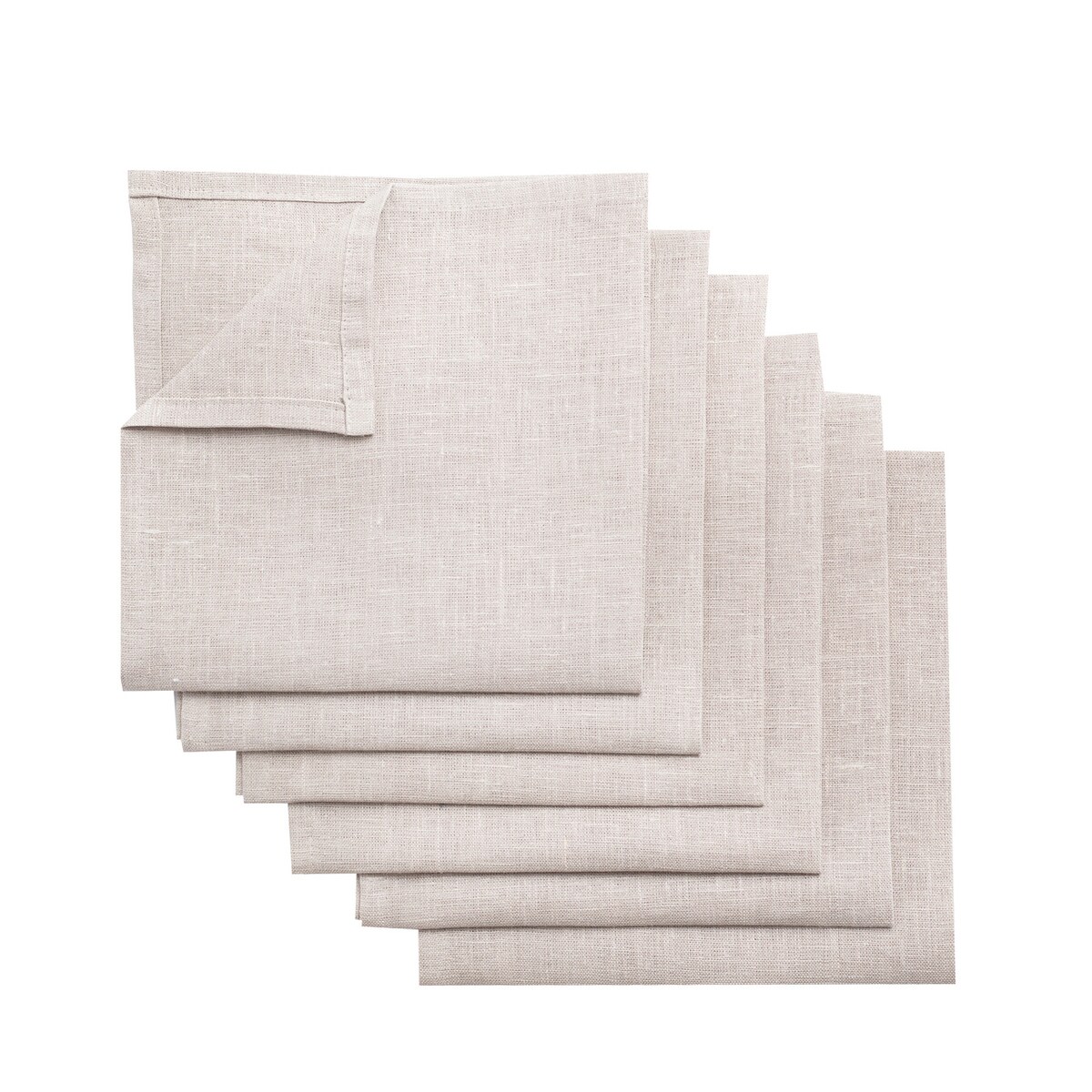 Komplet serwetek 6 szt. 42x42cm Linen 159-15, 42x42cm