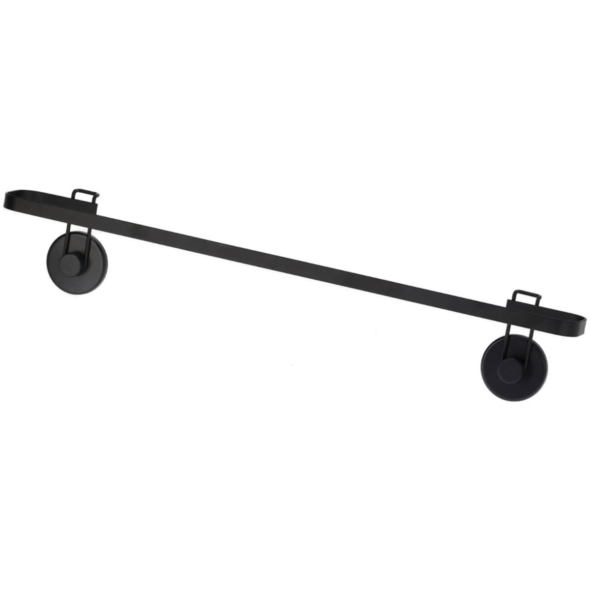 Wieszak na ręczniki do łazienki na przyssawki, 60 x 8,5 x 11 cm