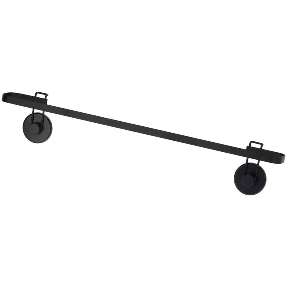 Wieszak na ręczniki do łazienki na przyssawki, 60 x 8,5 x 11 cm