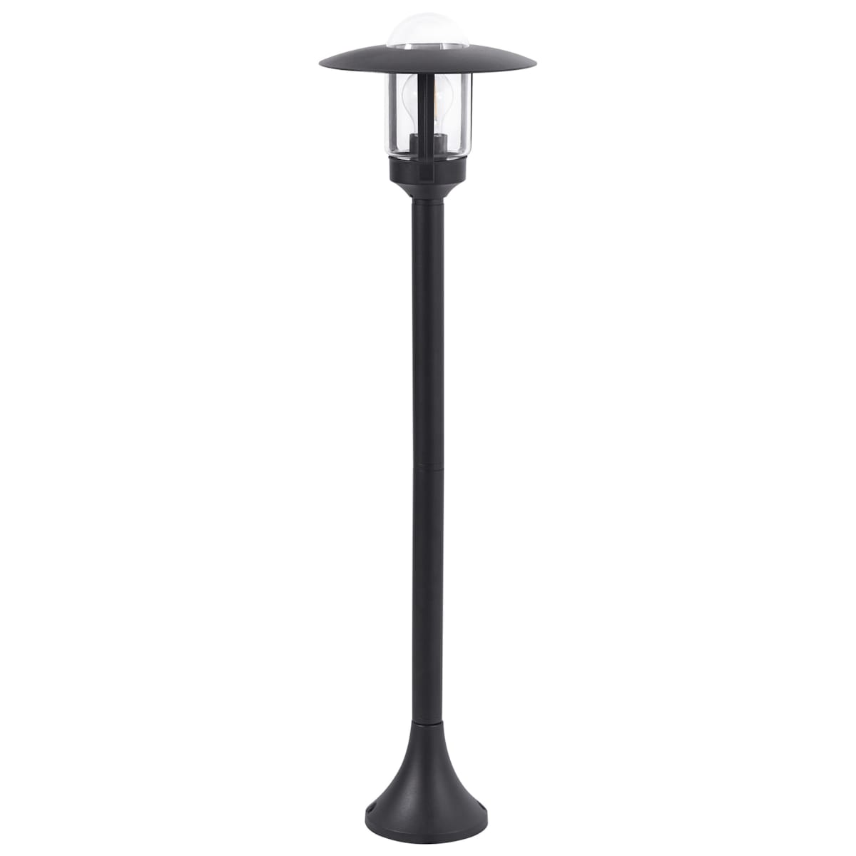 Stojąca lampa ogrodowa 98 cm czarna TIZU