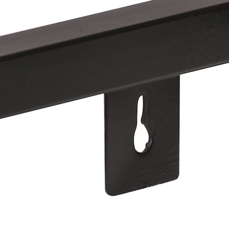 vidaXL Półki ścienne, 2 szt., 120 cm, surowe drewno mango