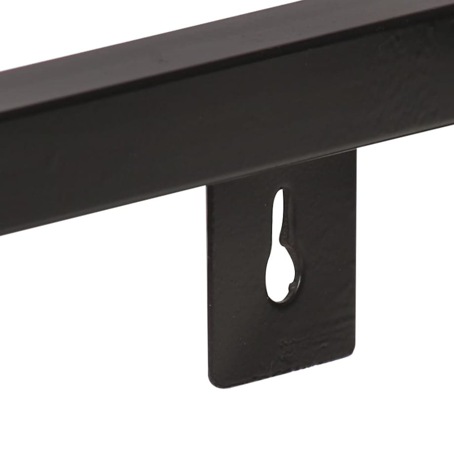 vidaXL Półki ścienne, 2 szt., 120 cm, surowe drewno mango