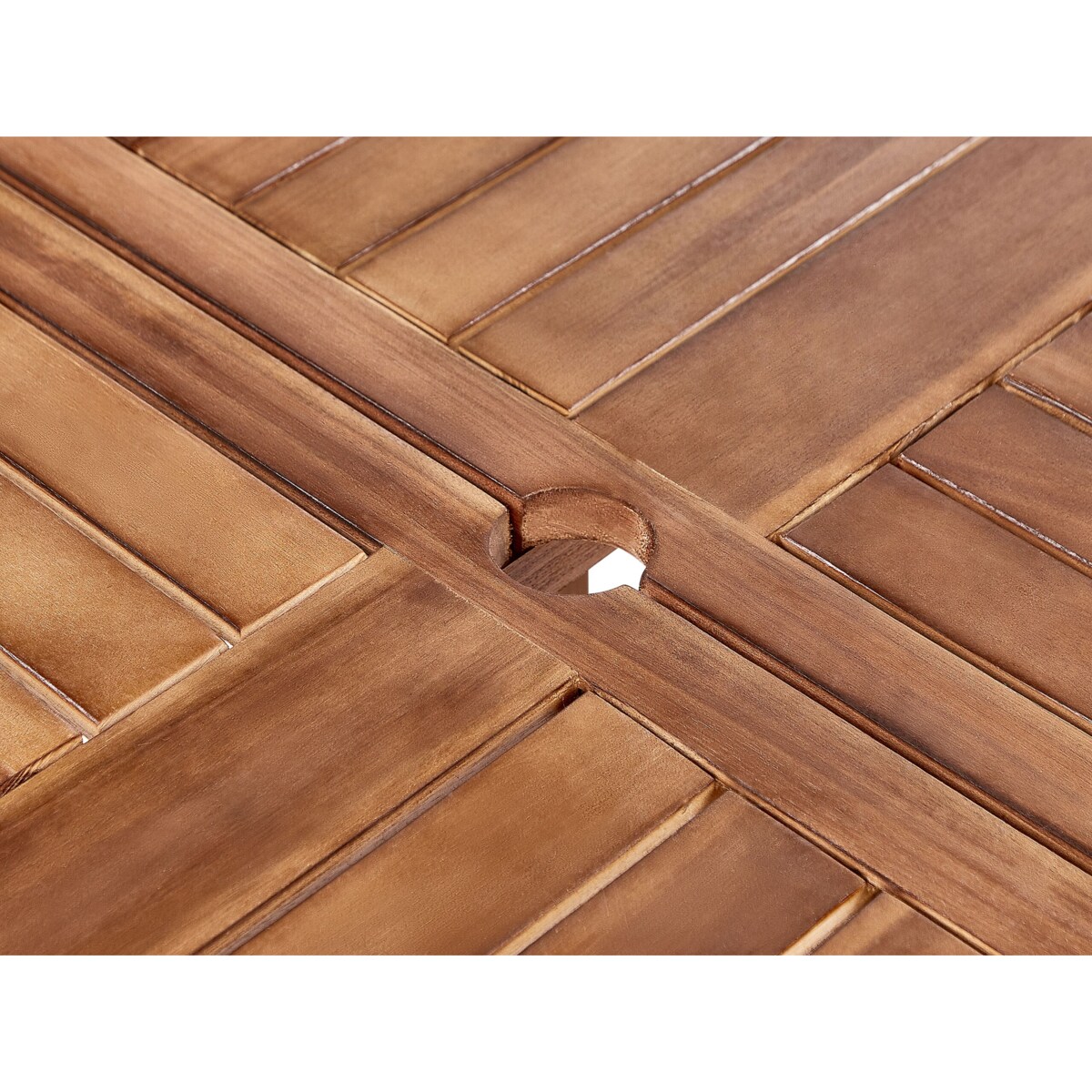 Zestaw ogrodowy dla 6 osób AGELLO Drewno akacjowe Brązowy