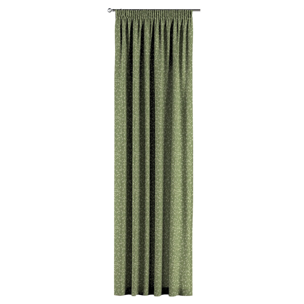 Zasłona na taśmie marszczącej 1 szt. 130x245 zielony