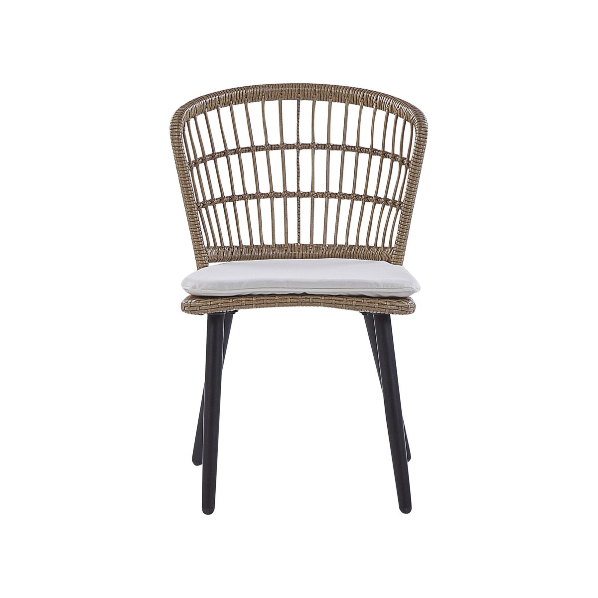 Zestaw ogrodowy dla 6 osób ALIANO II z poduszkami Technorattan Beżowy