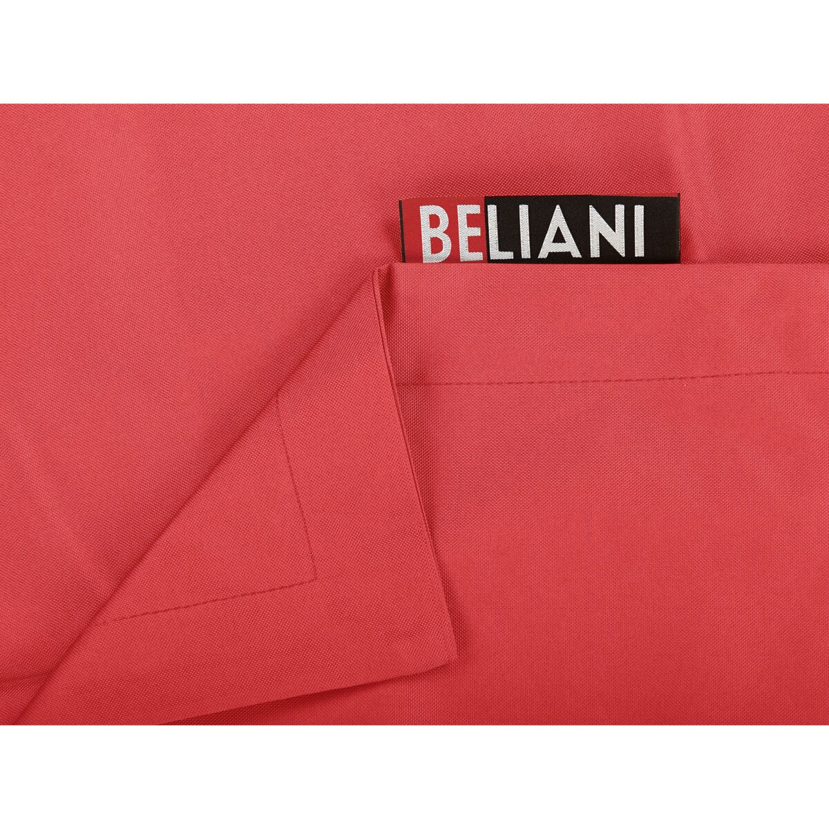 Pufa worek 140 x 180 cm czerwony FUZZY