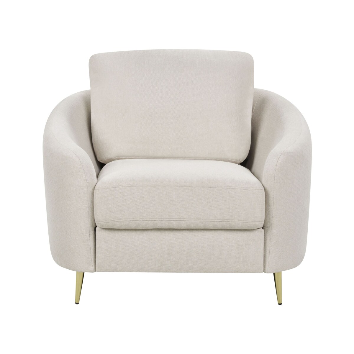 Komplet wypoczynkowy dla 6 osób TROSA Jasnobeżowy