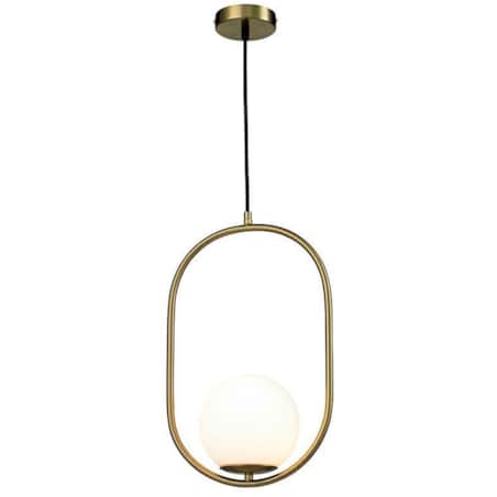 Eliptyczna lampa wisząca Aurelia MSE010100302 złota