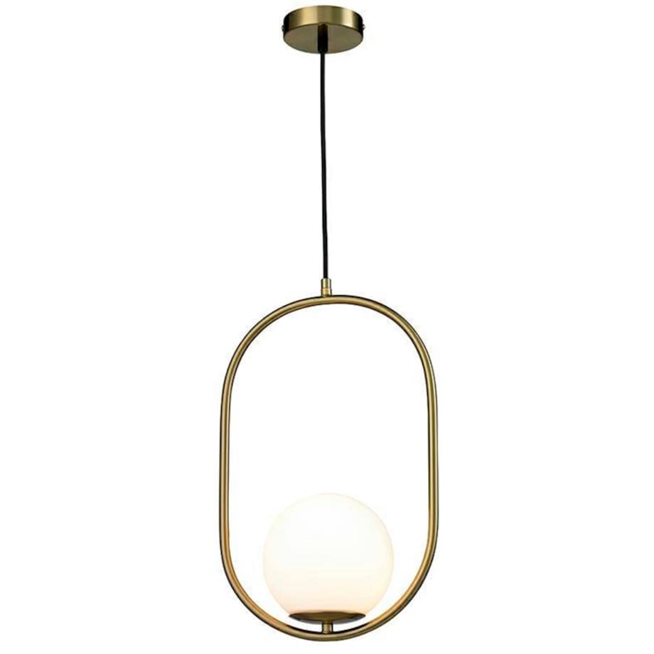 Eliptyczna lampa wisząca Aurelia MSE010100302 złota