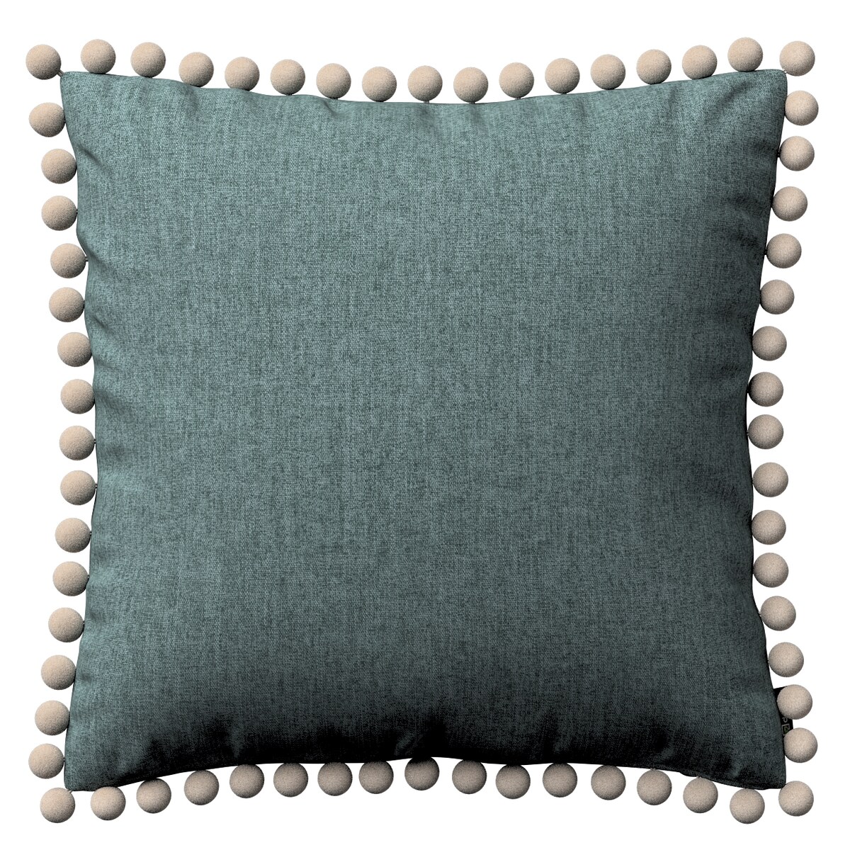 Poszewka Wera na poduszkę 45x45 szary błękit szenil