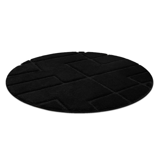 Dywan łazienkowy SUPREME koło LINES linie, koło 67 cm