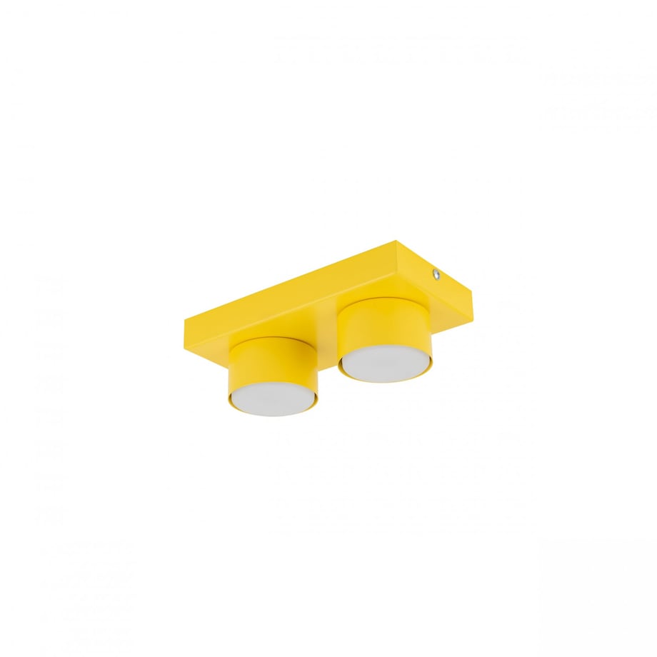Lampa sufitowa BRIX YELLOW 11289 TK Lighting żółta, nowoczesna lam pa LED