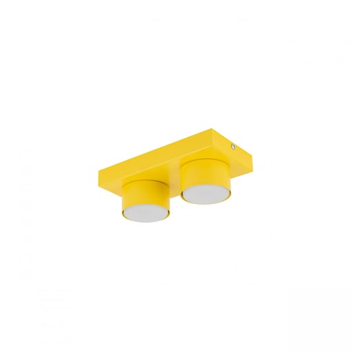 Lampa sufitowa BRIX YELLOW 11289 TK Lighting żółta, nowoczesna lam pa LED