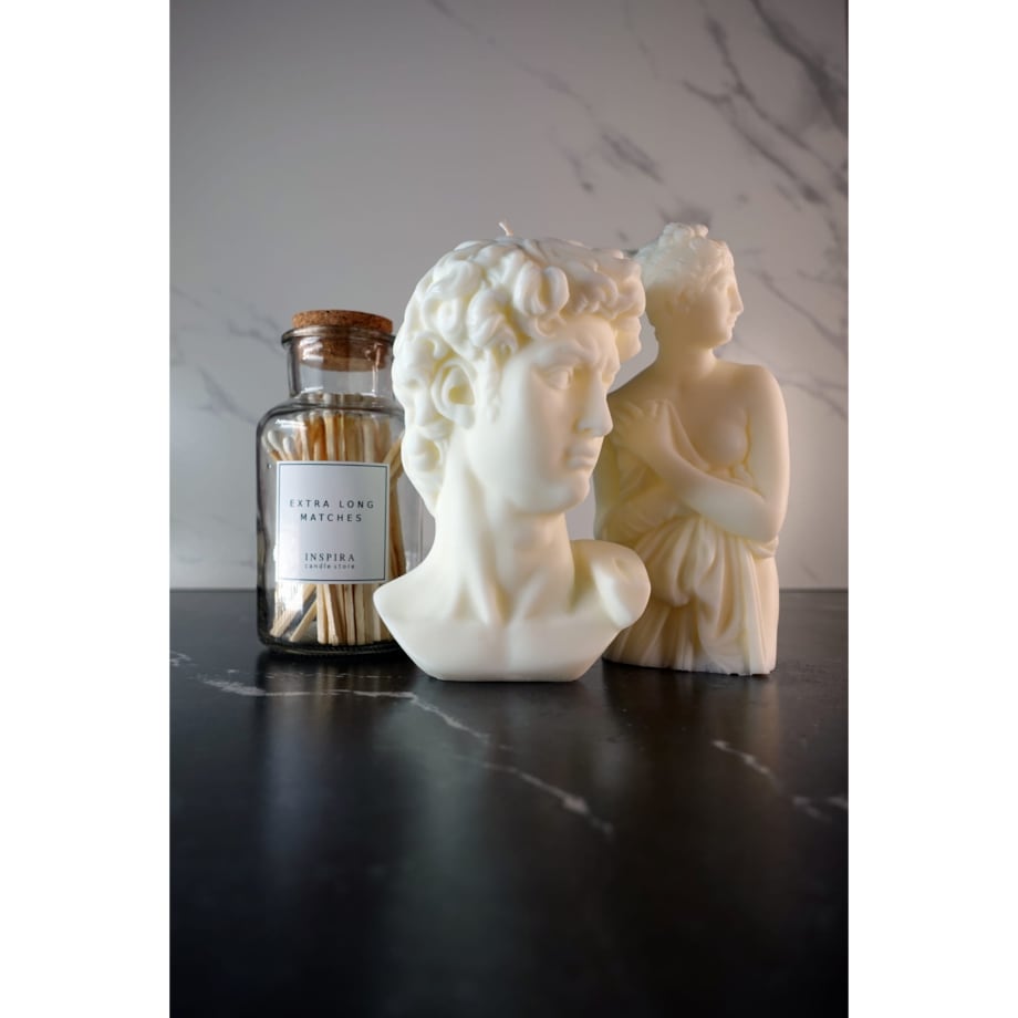 Świeca sojowa Dawid, 430 g, INSPIRA