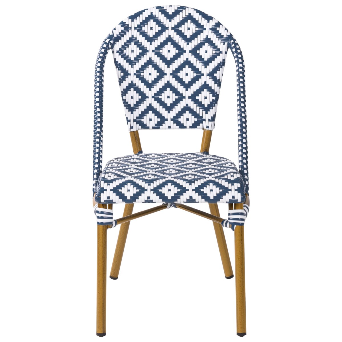 Zestaw ogrodowy dla 4 osób RIFREDDO Technorattan Niebieski