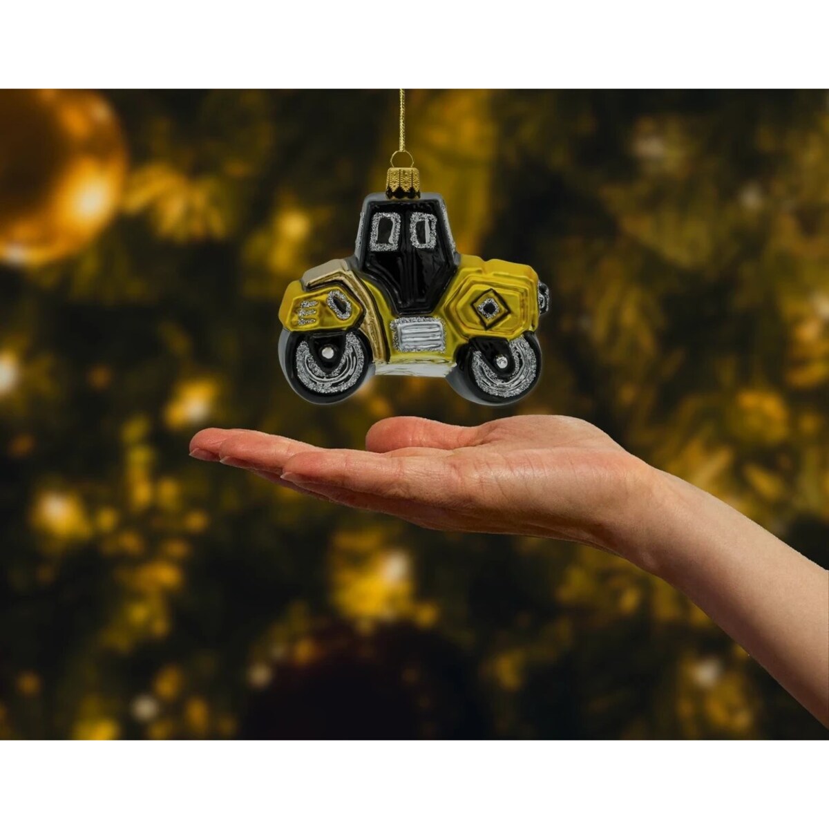 Bombka choinkowa: Walec drogowy