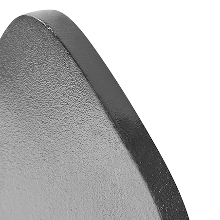 Zegar ścienny GANGES 50 cm Metal Czarny