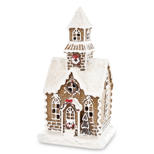 Dekoracja domek z piernika LED 22x11,5 cm TORRETTA