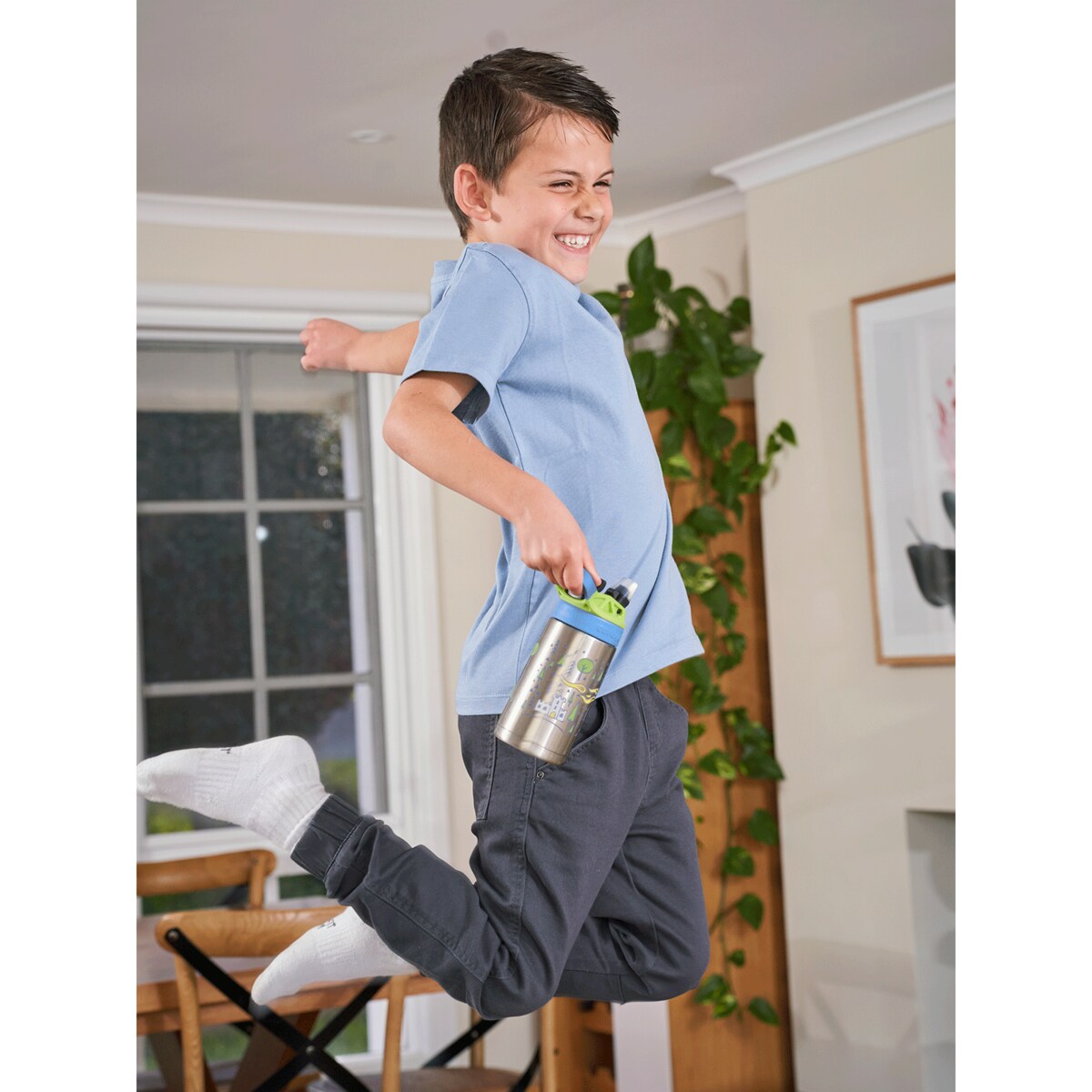 Bidon termiczny z ustnikiem dla dzieci Contigo Easy Clean 380ml - Smok