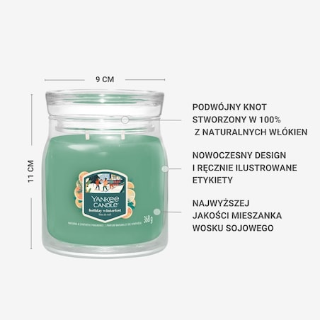 YC SIGNATURE – Świeca średnia