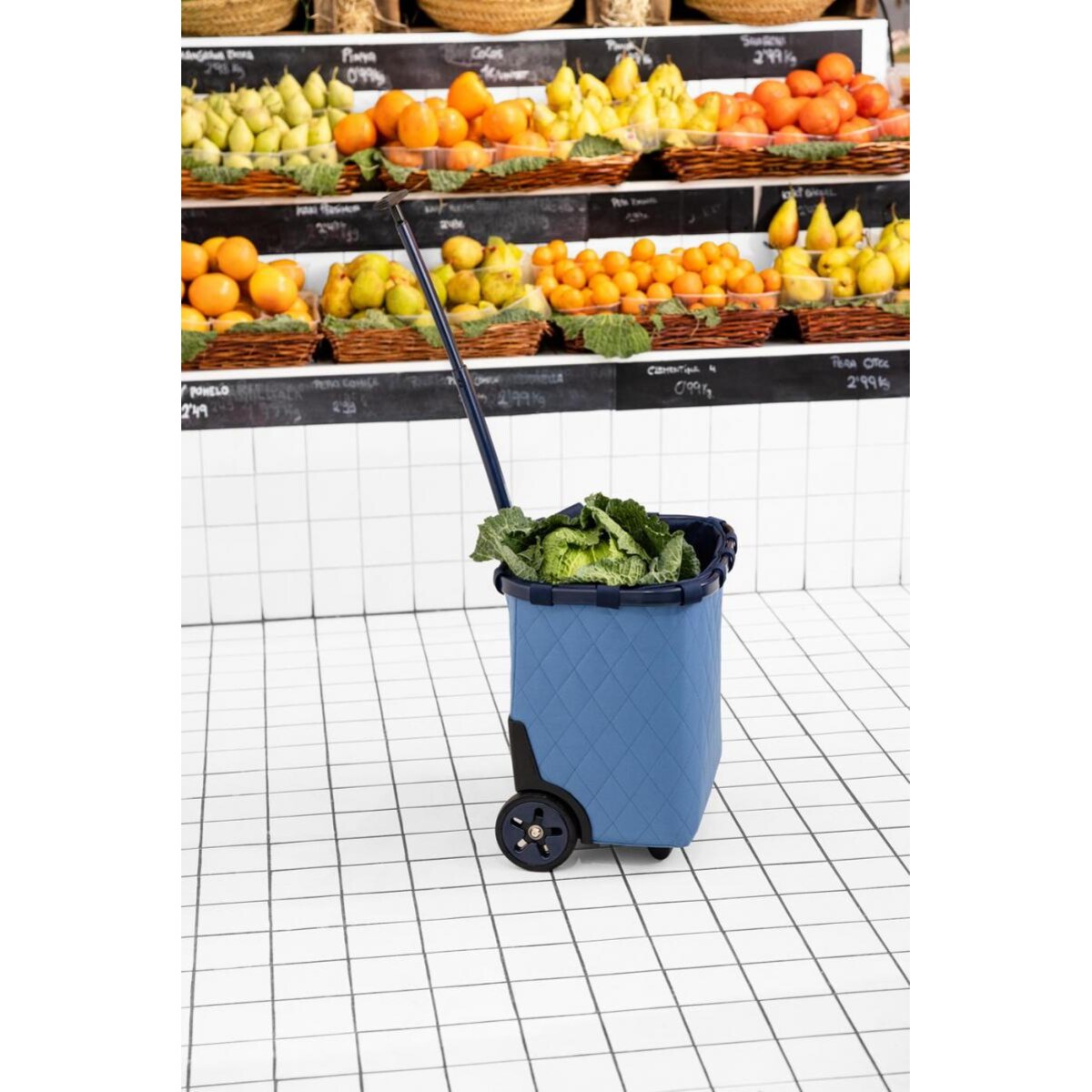 Wózek carrycruiser frame rhombus blue, 40 l