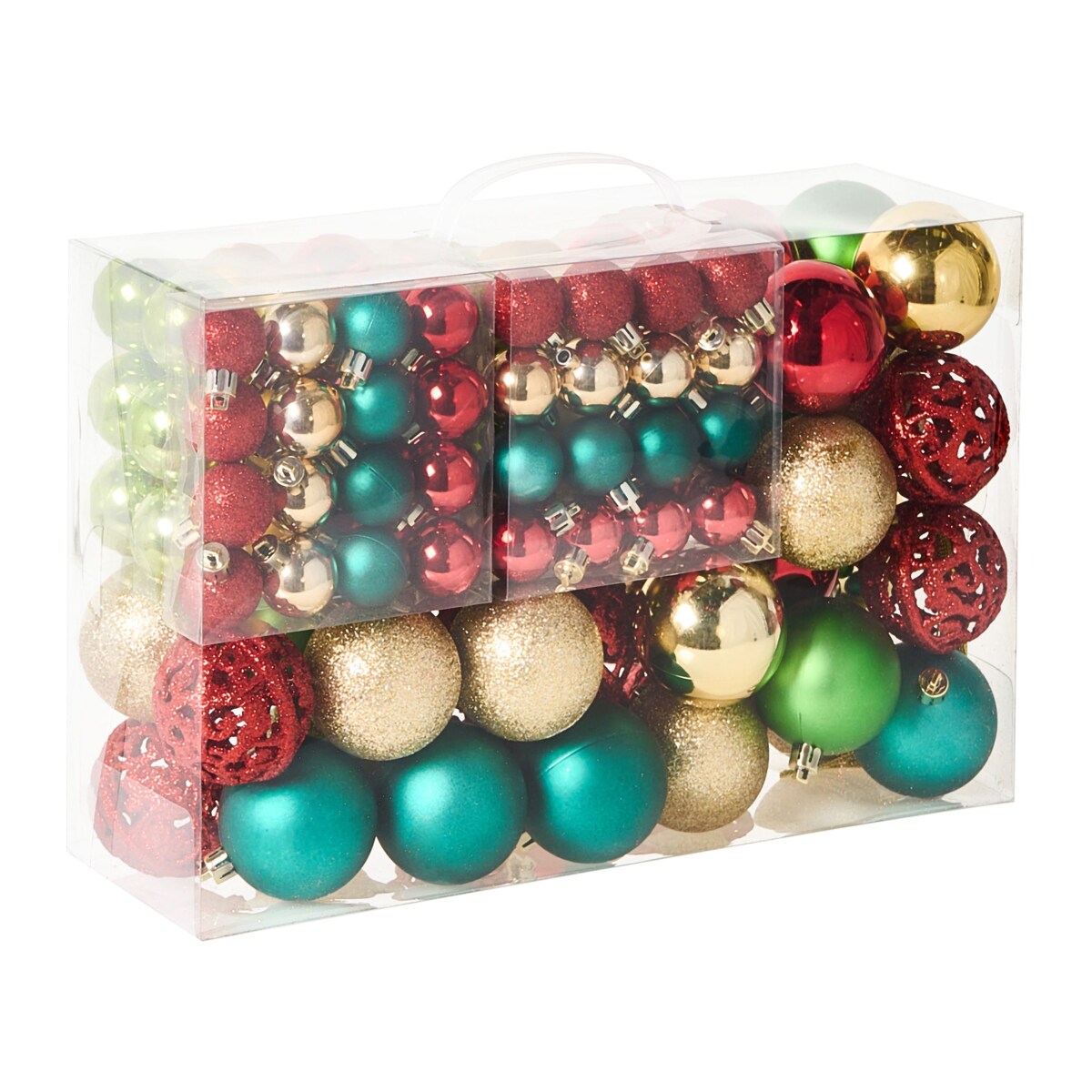 Zestaw 100 bombek VANERN Kolorowy