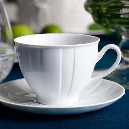 Filiżanka 250 ml Oktawa biała 0001