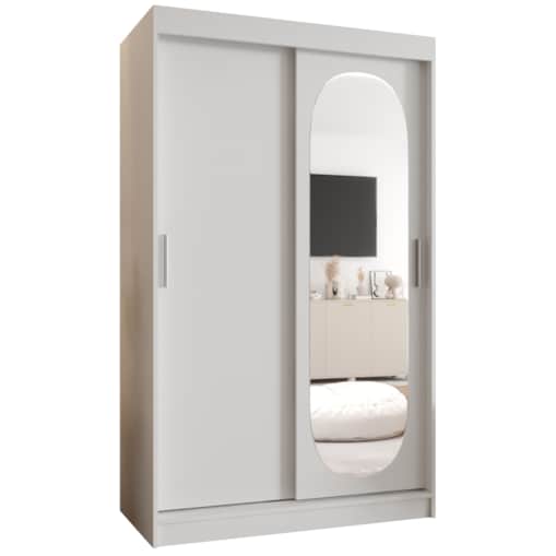 Szafa przesuwna ROYAL 120 biały