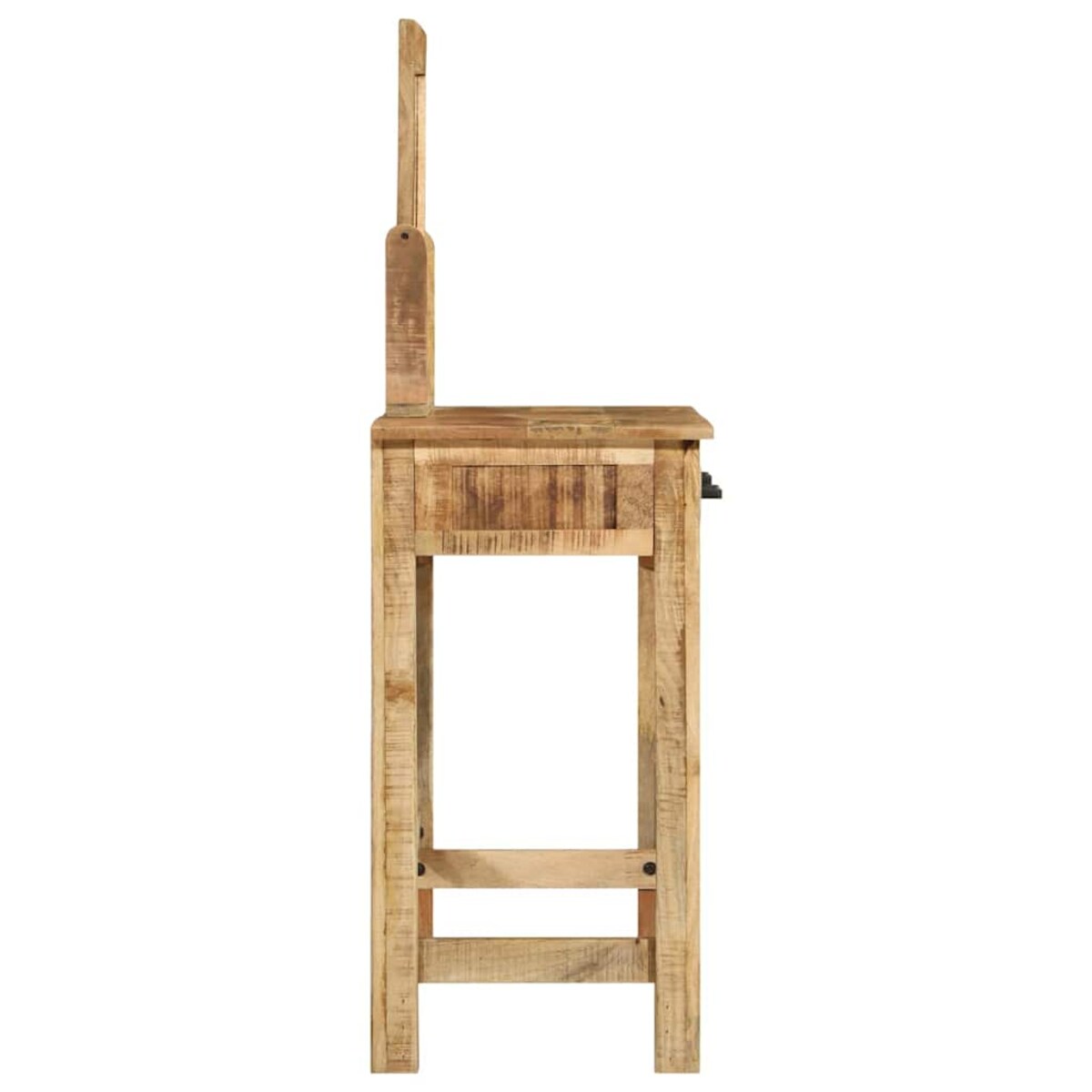 vidaXL Toaletka z szufladą Brązowy 100 x 40 x 120 cm Lite drewno mango