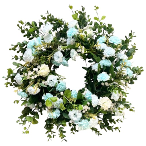 Wielkanocny wianek ø 45 cm stroik wiosenny XXL BLUEY