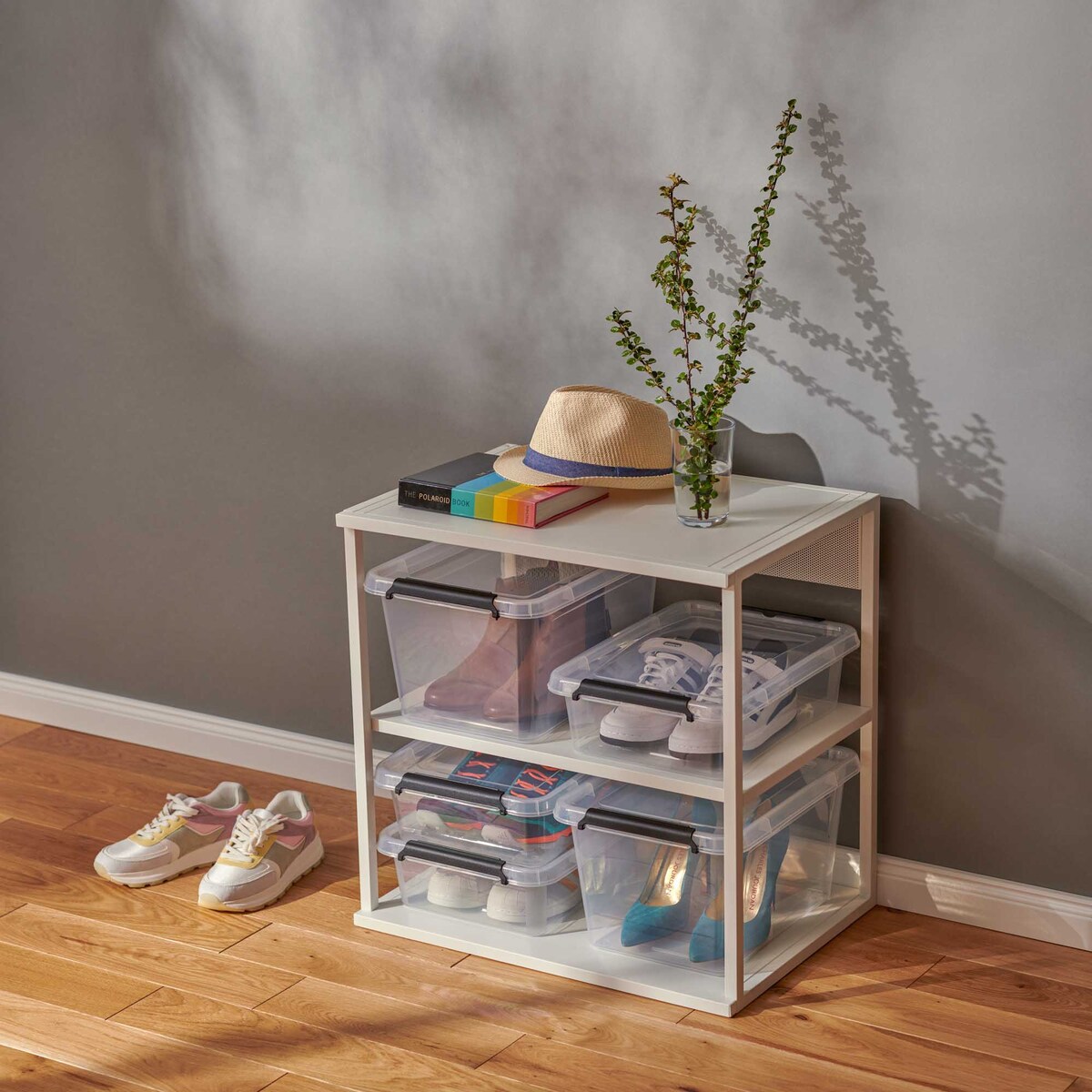 Pojemnik Plastikowy Pudełko Z Pokrywą Do Przechowywania Box Organizer 13L