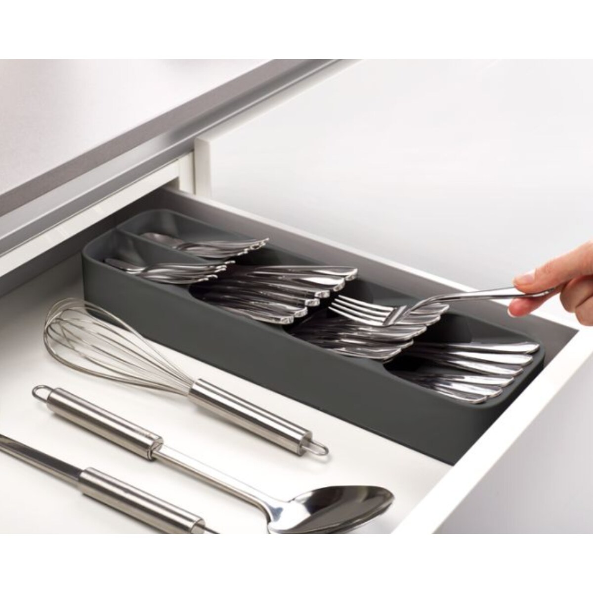 Organizer na sztućce do szuflady Duo Joseph Joseph