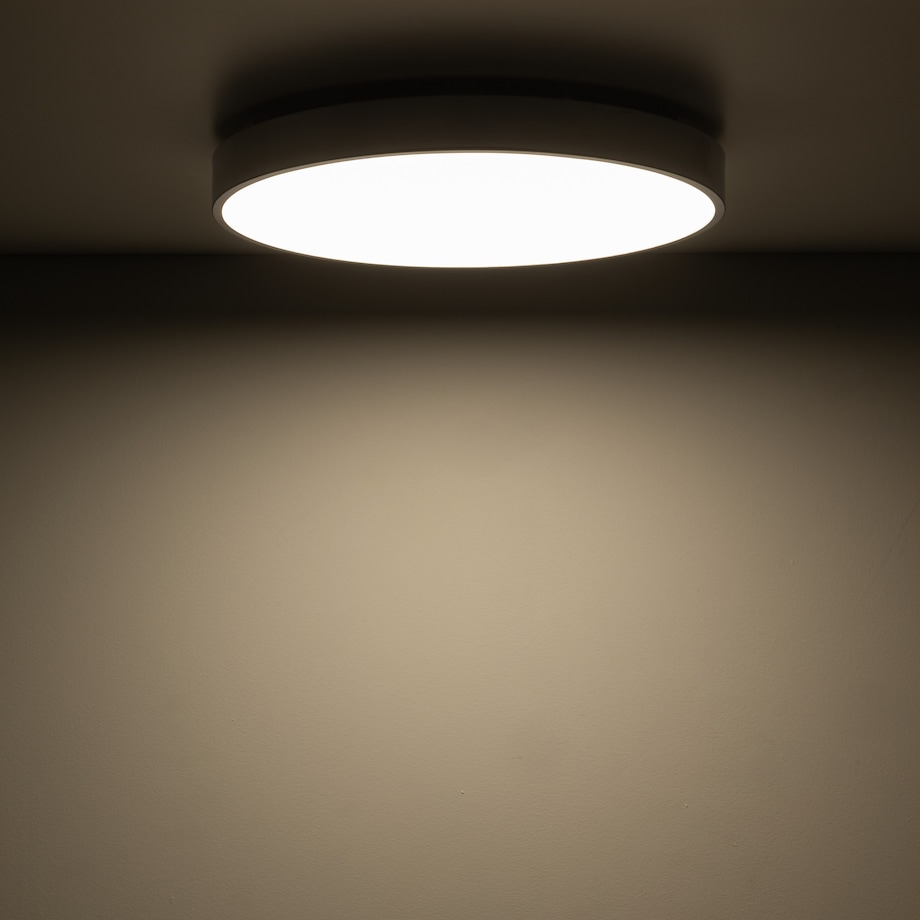 Lampa Sufitowa Łazienkowa Tk Lighting Velis Chrome Plafon Led 30W Ip54 Zmienna Barwa, Ściemniany
