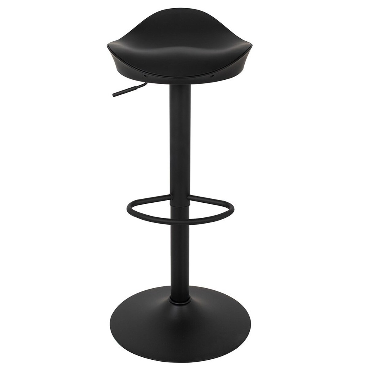 Krzesło barowe FLINT KH010100938 regulowane czarne