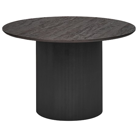 Stół do jadalni SHEHO Czarny 120 cm 120 cm