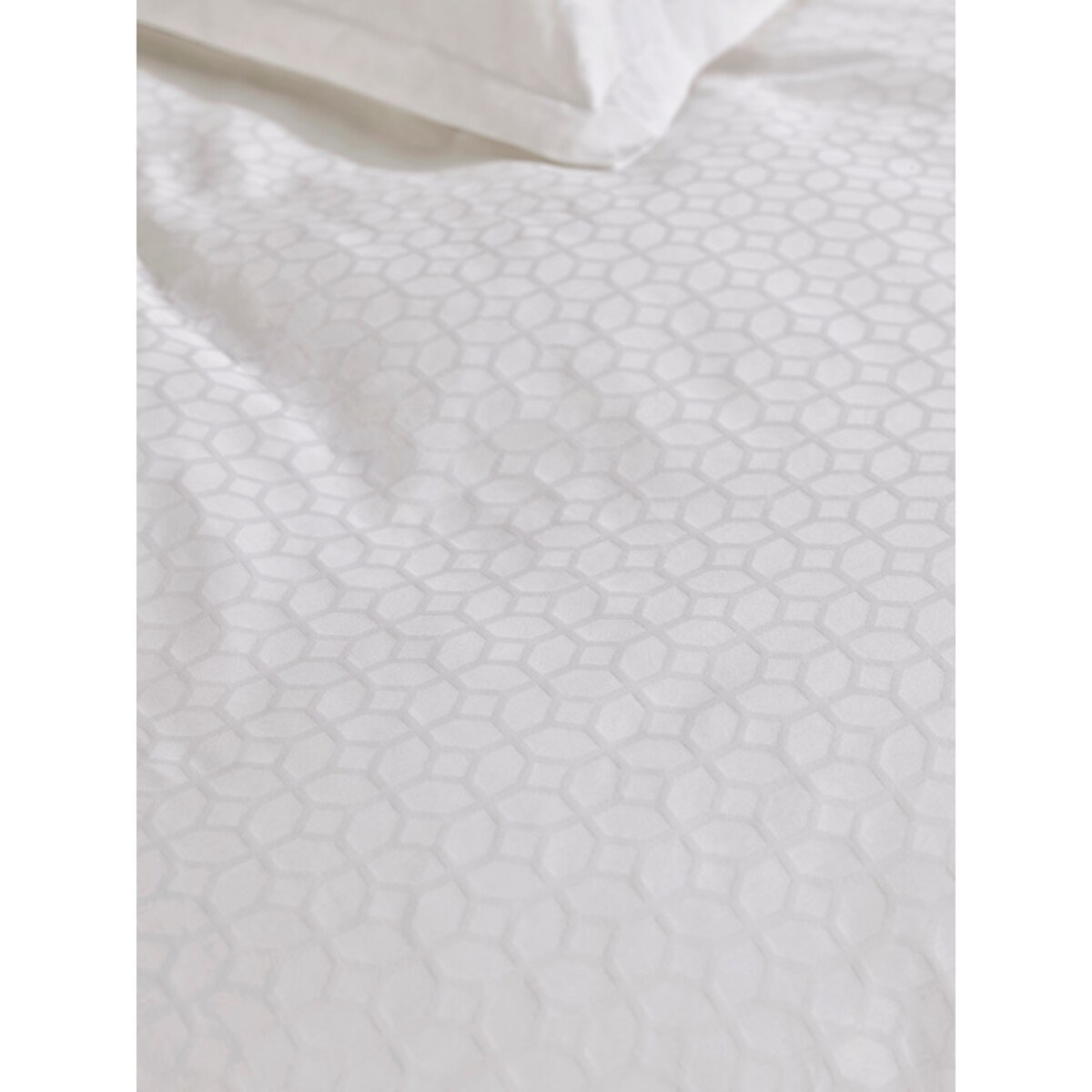 Poszwa na kołdrę Home by Tempur® Luxe Jacquard Cotton 200x220 Biel