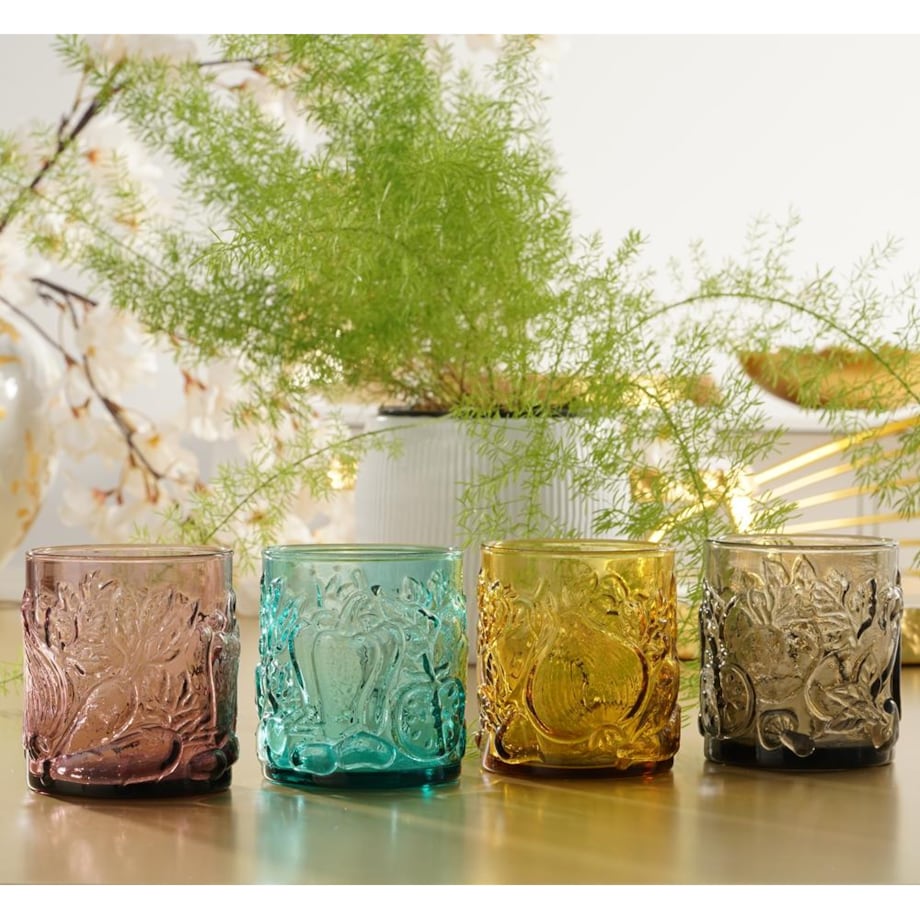 VILLA ITALIA Szklanka zielona 350 ml MONDO emerald