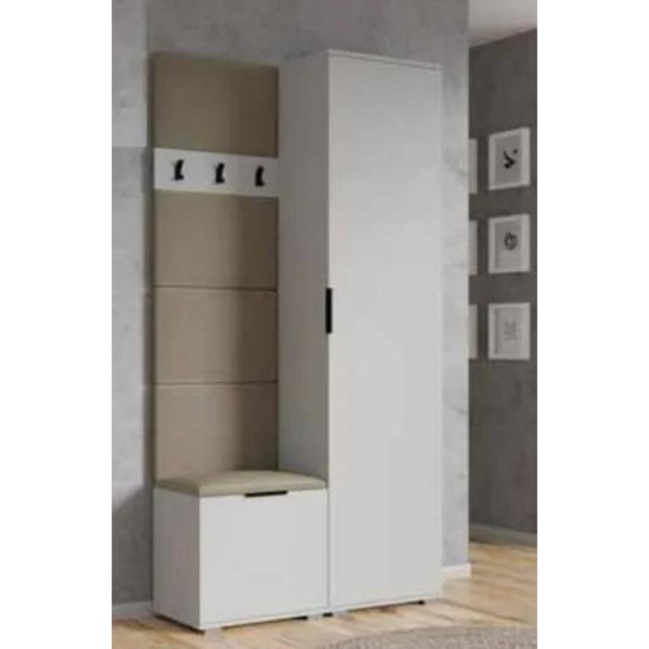 Szafa CLIF SL-50 dąb artisan/biała do przedpokoju