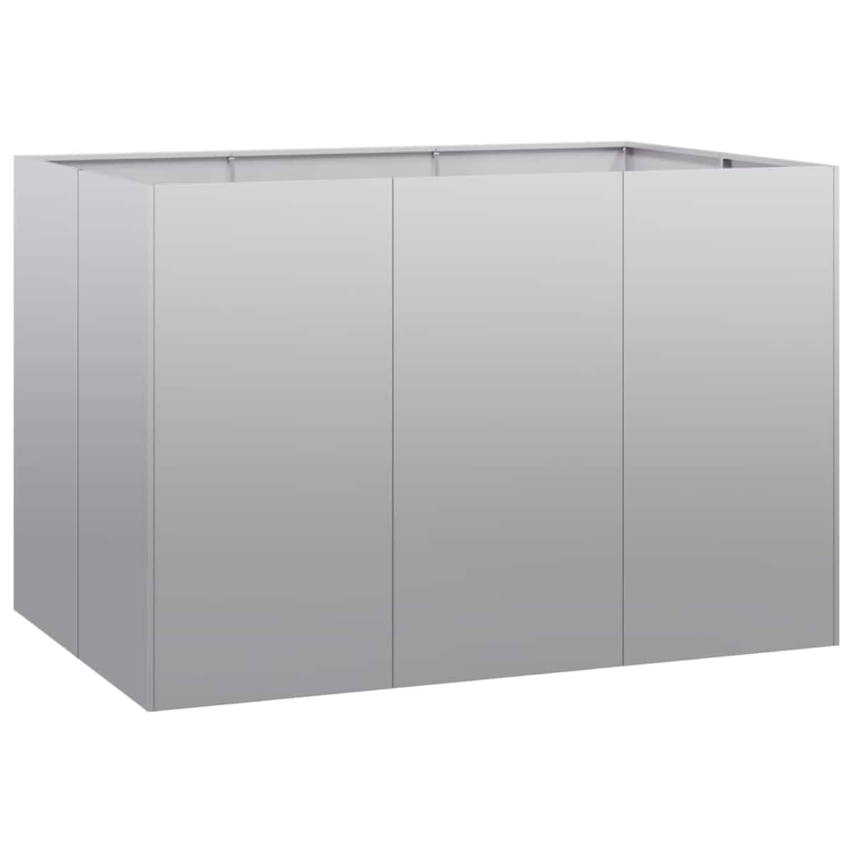 vidaXL Doniczka 120x80x80 cm Stal ocynkowana
