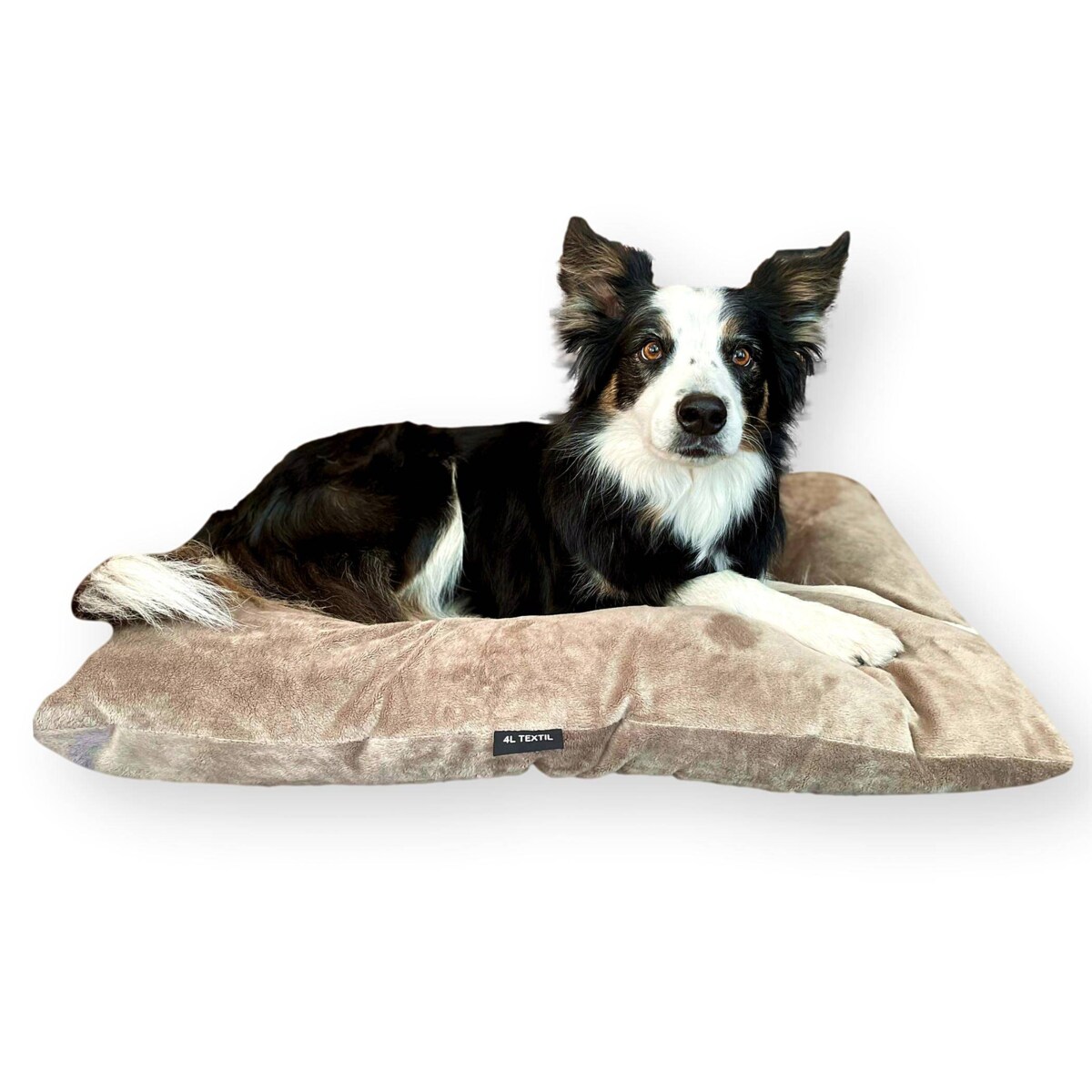 Miękka poduszka dla psa MALIBU, 120x100 cm, Brąz