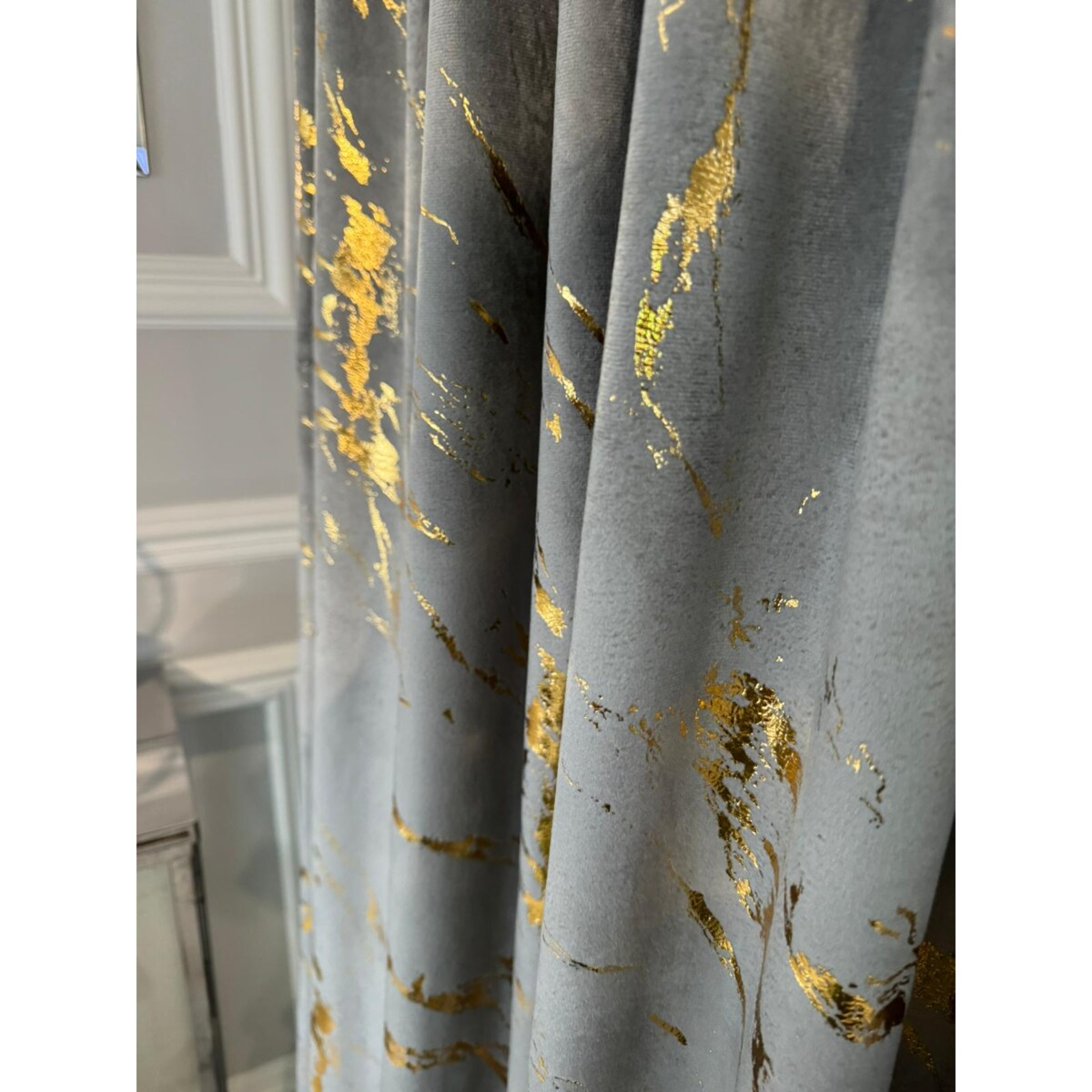 zasłona welurowa "marmur" 140x250 cm