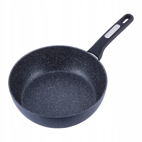 Patelnia głęboka gruba marmurowa 26cm KAMILLE