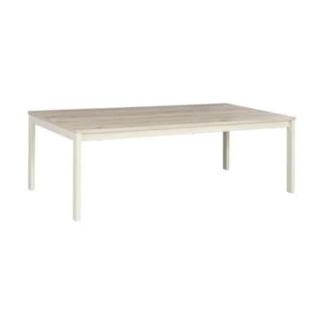 Ława FROST L1 120x60 off white/dąb alpejski