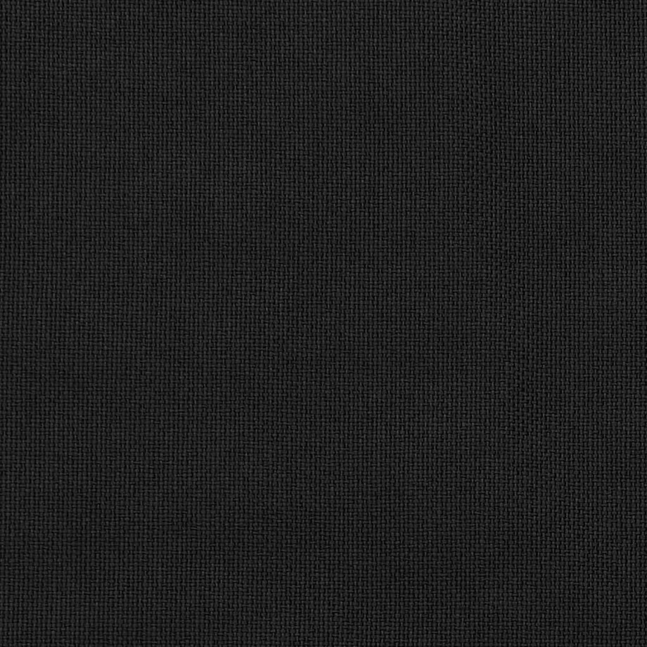 vidaXL Zasłony stylizowane na lniane, 2 szt., czarne, 140x175 cm