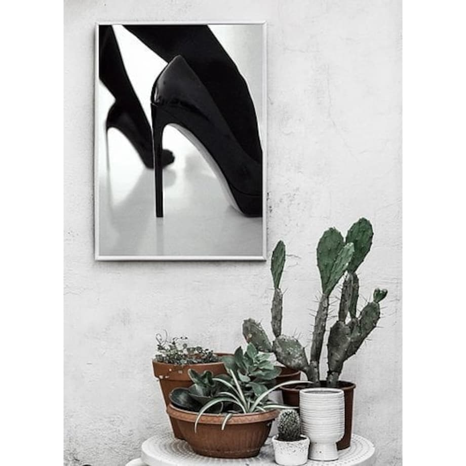 Poster Story, Plakat - Czarne Szpilki, wymiary 60 x 84 cm