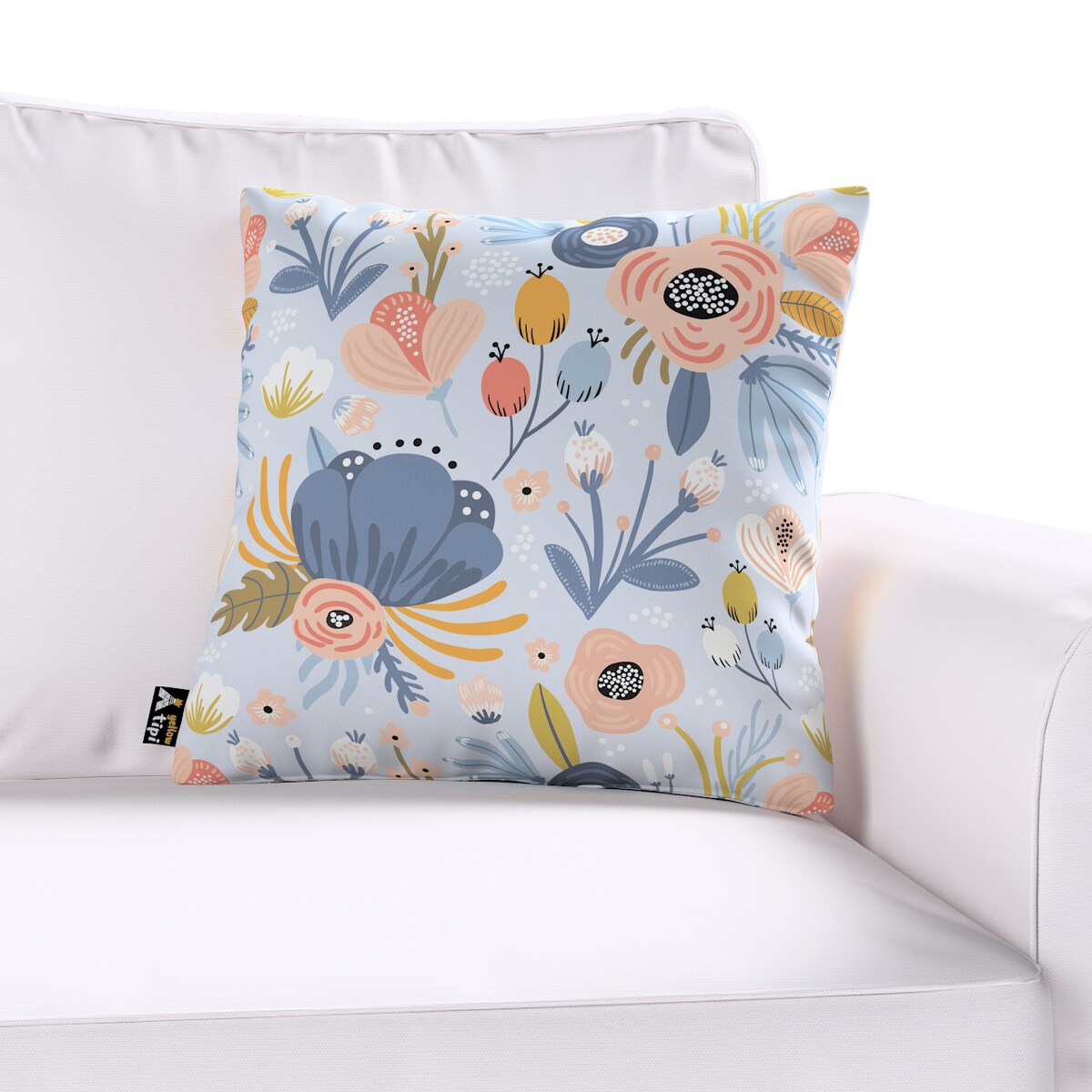 Poszewka Milly 60x60 niebieski