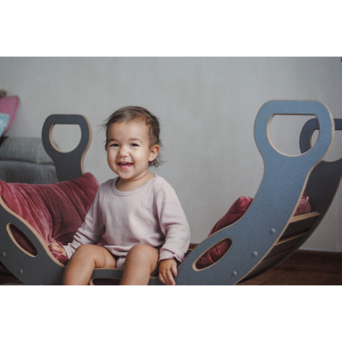 Poducha materac do DUŻEGO bujaka - RÓŻOWY