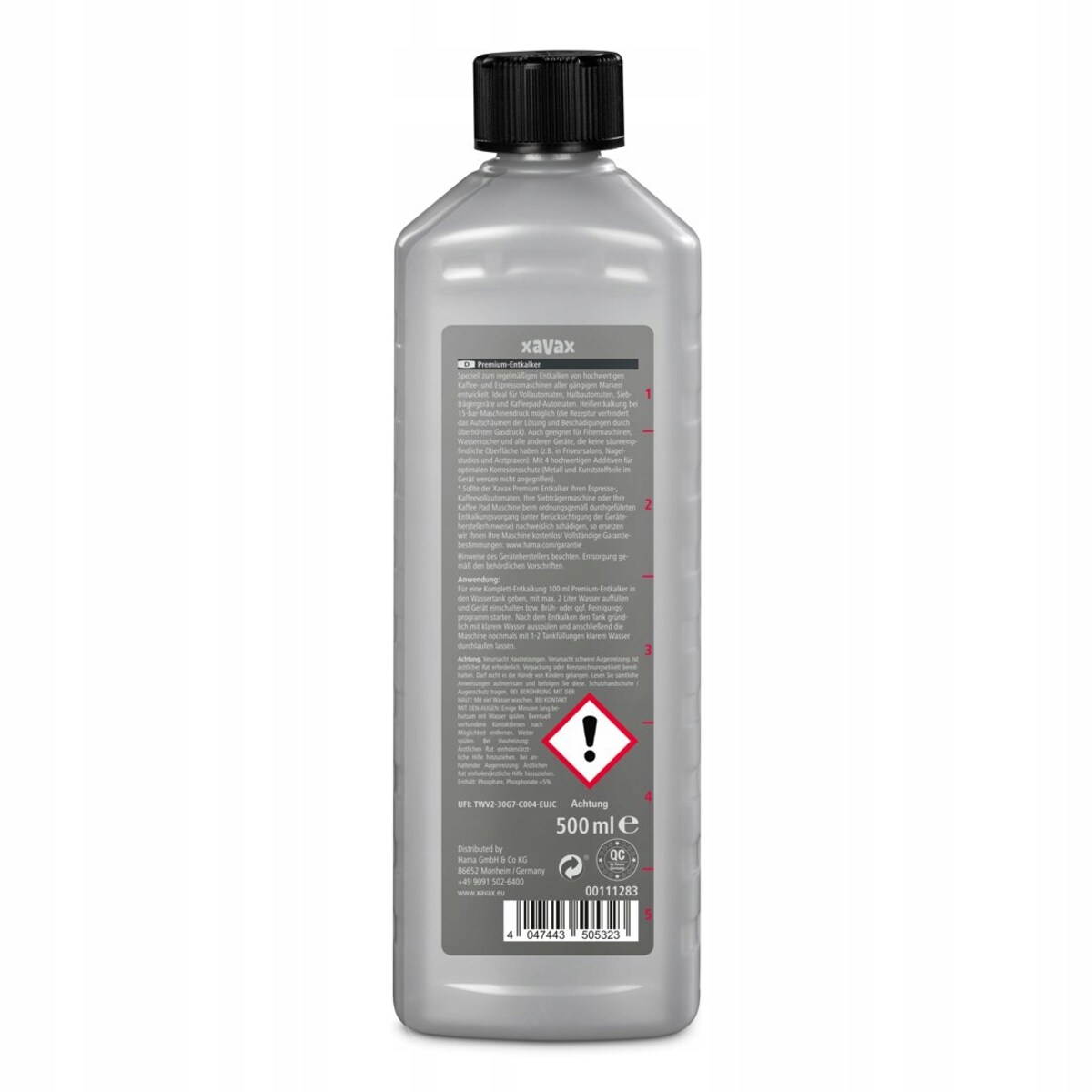 Odkamieniacz do ekspresów do kawy automatycznych XAVAX 500 ml BARISTA